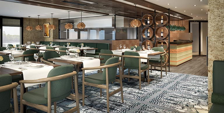 The speciality Bielstein restaurant on Spirit of the Moselle